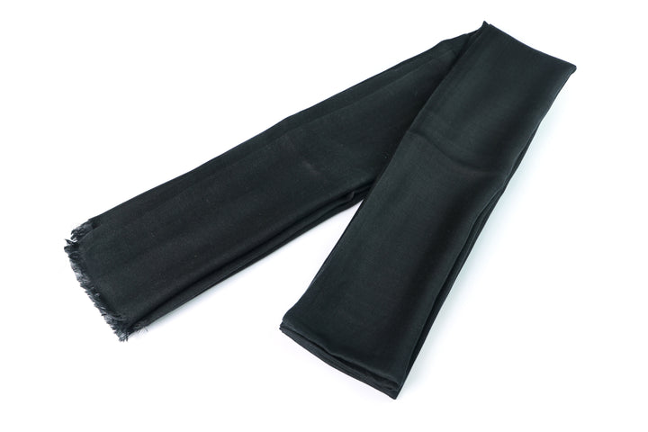 Noir Luxe Silk Elegance, Black Drapery