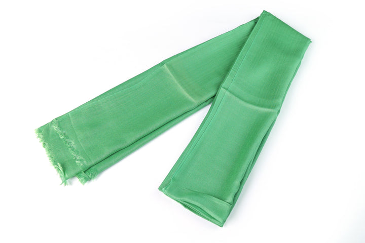 Pure Silk Green Shawl