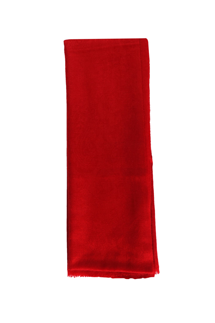 Prestige Pashmina Wool Wrap, Vibrant Red