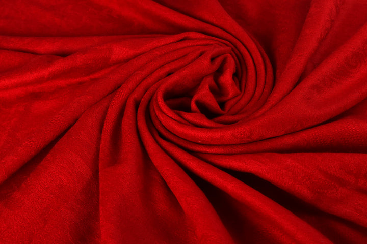 Prestige Pashmina Wool Wrap, Vibrant Red