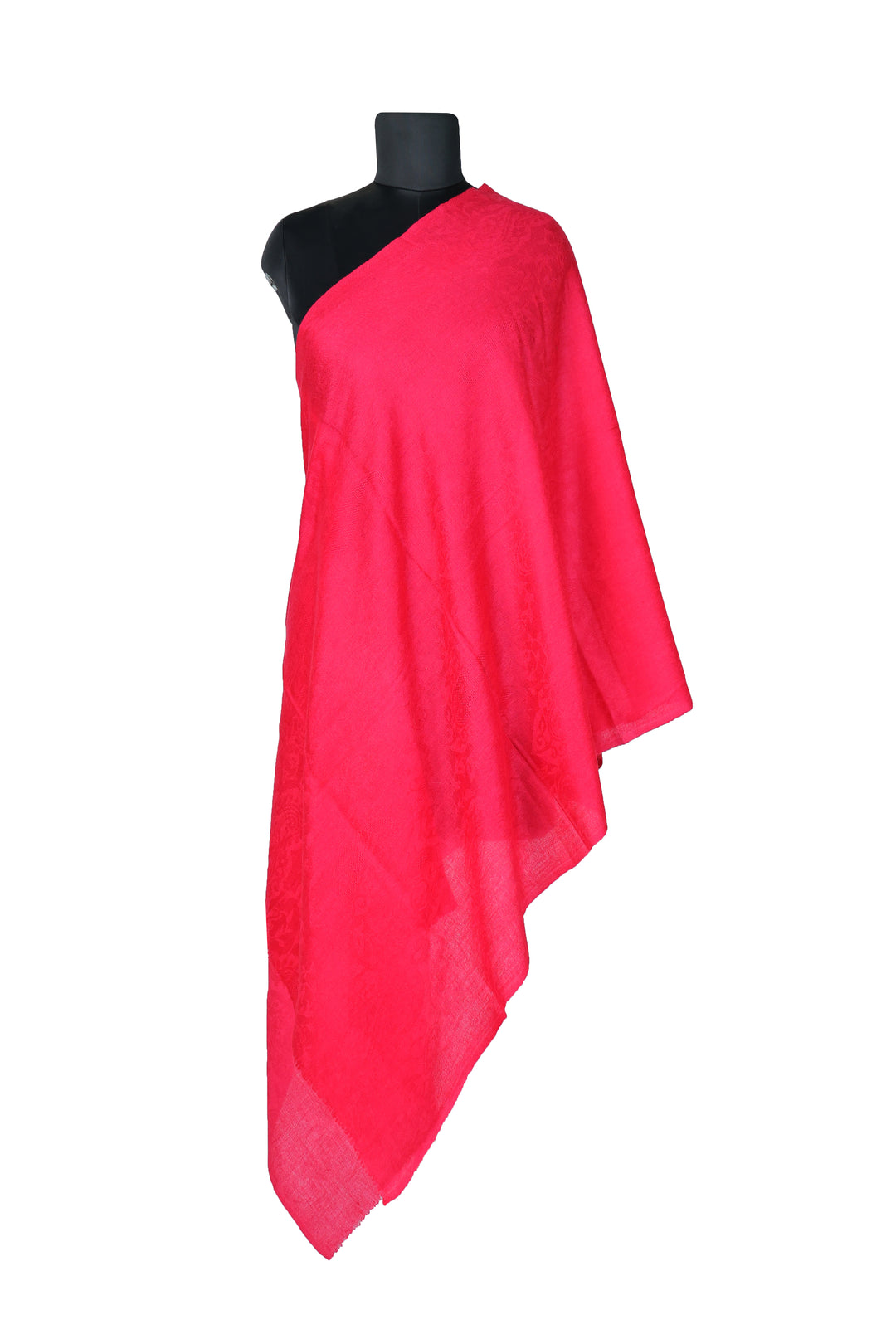 Pashmina Elegance: Luxurious Pink Wool Shawl